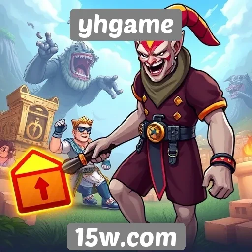 Variedade de jogos disponíveis no yhgame